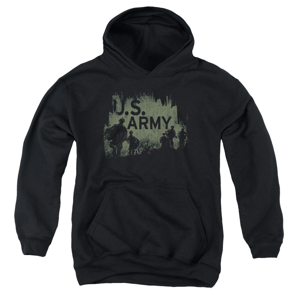 AN OFFCIALLY LICENSED ARMY SOLDIERS YOUTH HOODIE BLACK