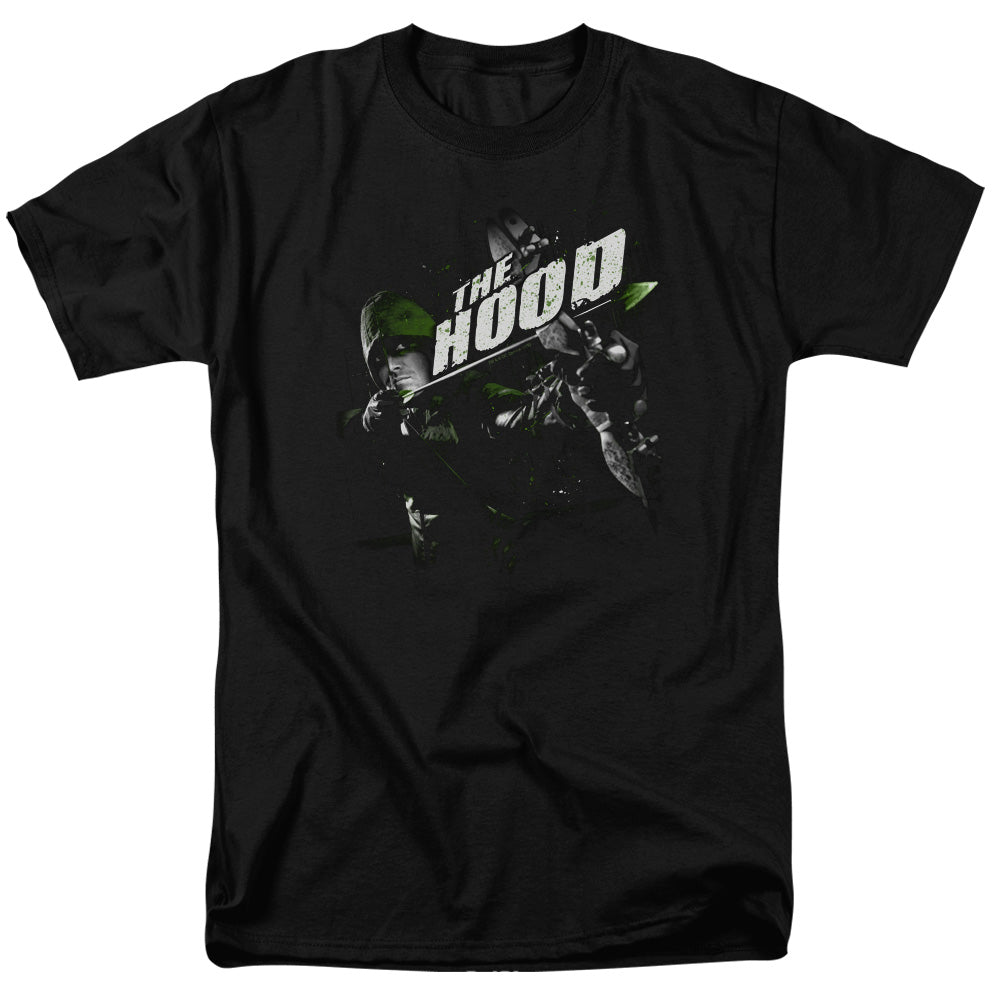 AN OFFCIALLY LICENSED ARROW TAKE AIM MEN'S REGULAR FIT T-SHIRT BLACK