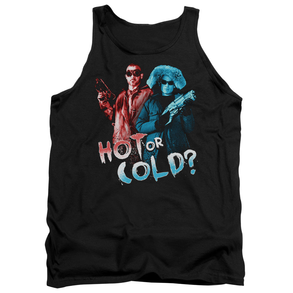 AN OFFCIALLY LICENSED ARROW HOT OR COLD ADULT UNISEX TANK TOP BLACK