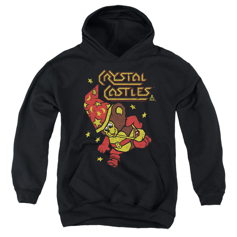 AN OFFCIALLY LICENSED ATARI CRYSTAL BEAR YOUTH HOODIE BLACK