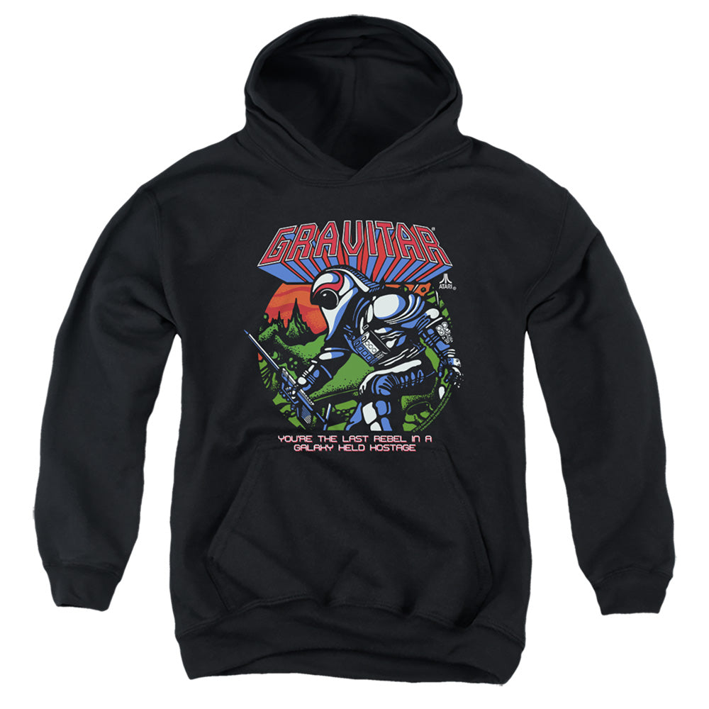 AN OFFCIALLY LICENSED ATARI LAST REBEL YOUTH HOODIE BLACK