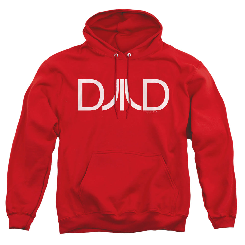 AN OFFCIALLY LICENSED ATARI DAD ADULT UNISEX PULLOVER HOODIE RED