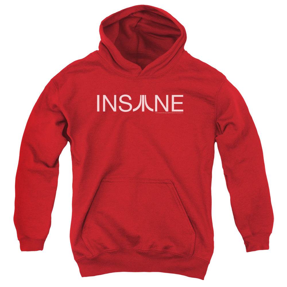 AN OFFCIALLY LICENSED ATARI INSANE YOUTH HOODIE RED