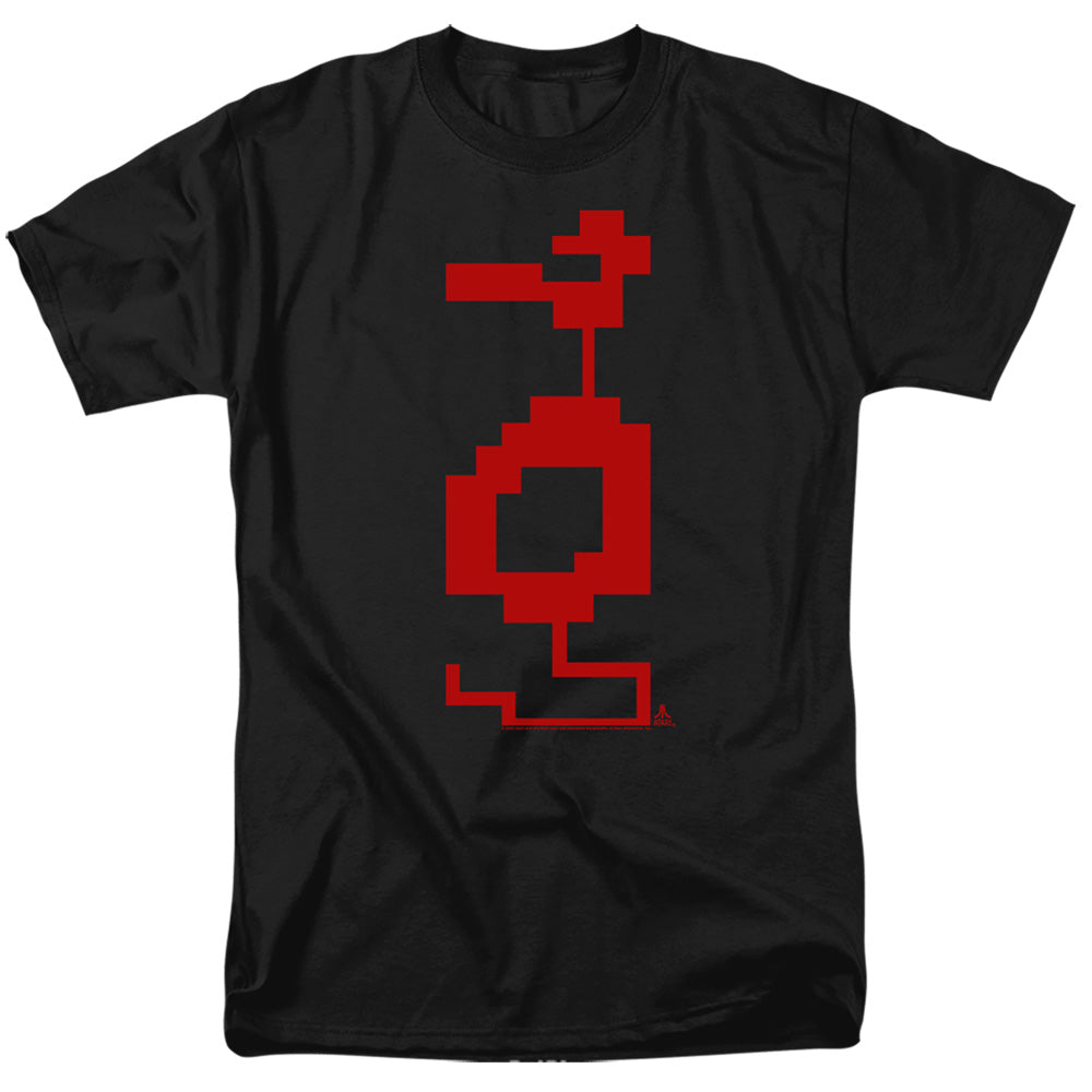 AN OFFCIALLY LICENSED ATARI DRAGON MEN'S REGULAR FIT T-SHIRT BLACK