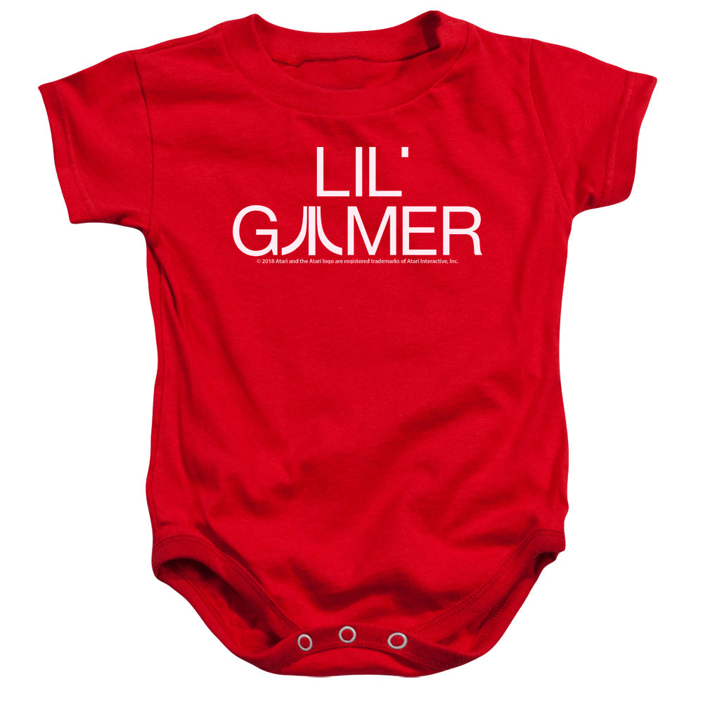 AN OFFCIALLY LICENSED ATARI LIL GAMER BABY BODYSUIT RED