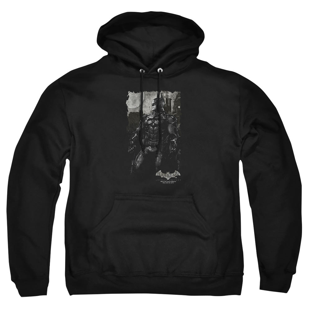 AN OFFCIALLY LICENSED BATMAN ARKHAM KNIGHT BAT BROOD ADULT UNISEX PULLOVER HOODIE BLACK