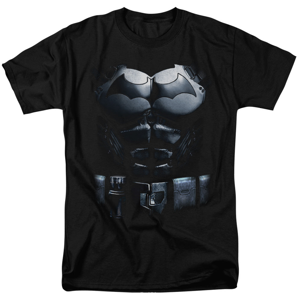 AN OFFCIALLY LICENSED BATMAN ARKHAM ORIGINS UNIFORM MEN'S REGULAR FIT T-SHIRT BLACK
