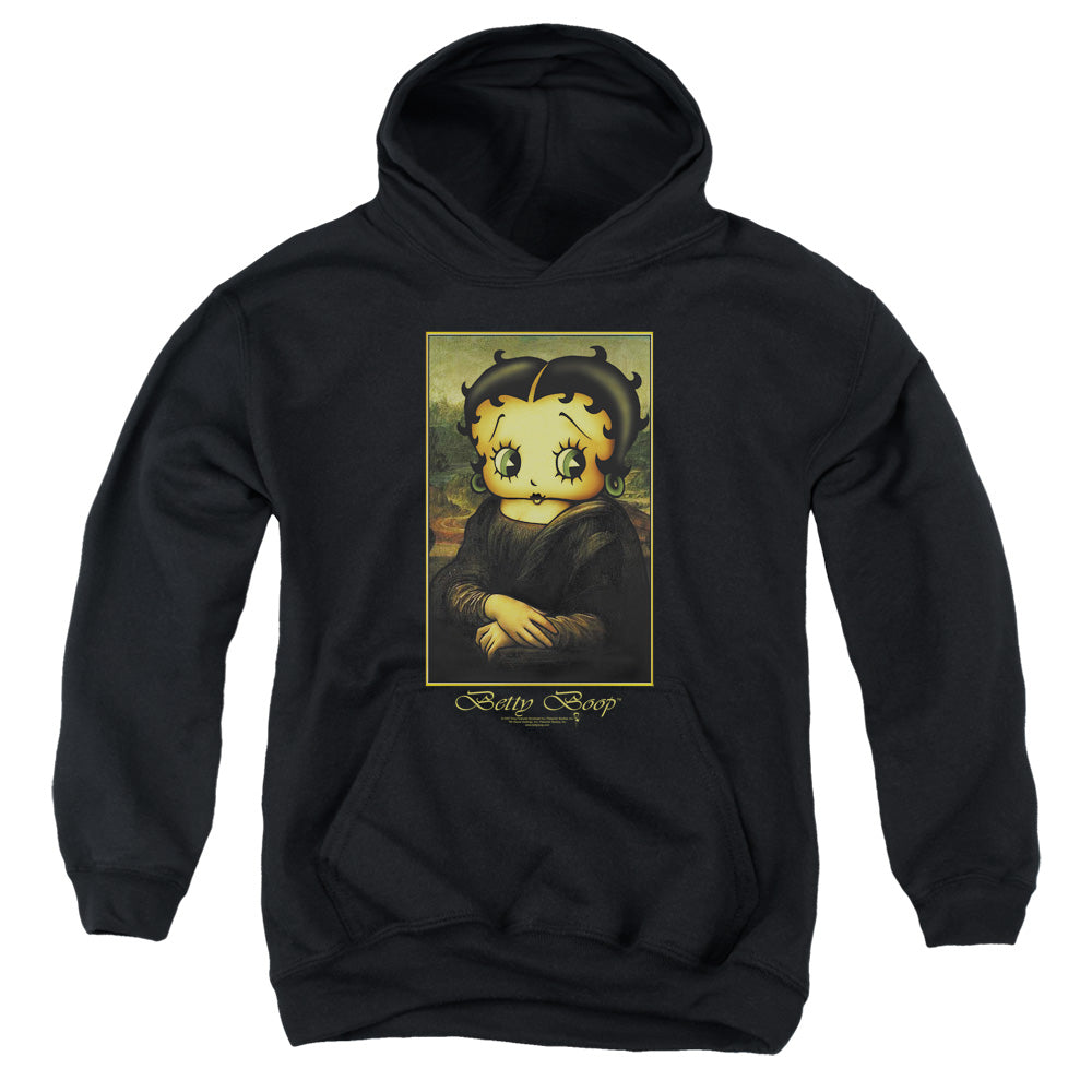 AN OFFCIALLY LICENSED BETTY BOOP BOOPALISA YOUTH HOODIE BLACK