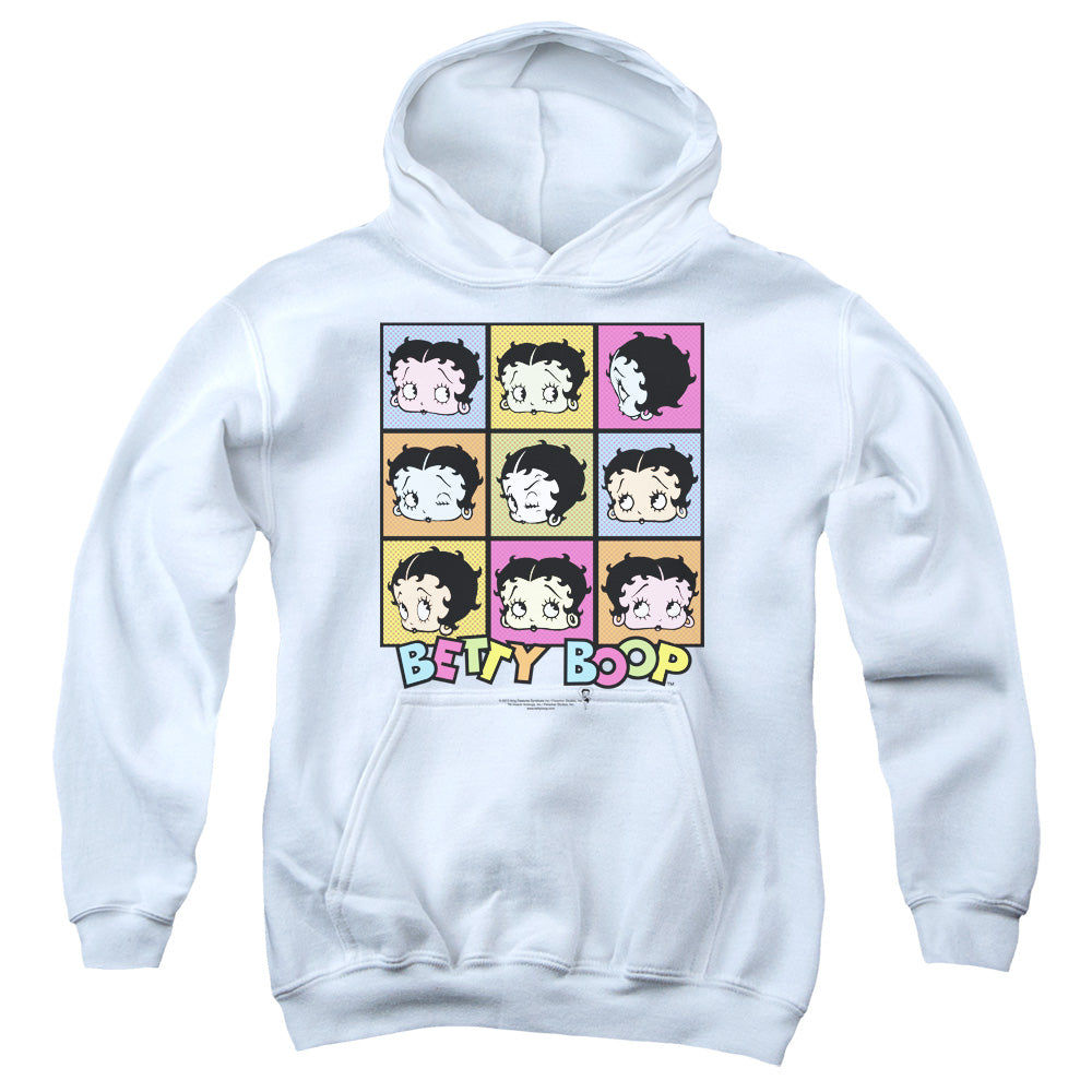 AN OFFCIALLY LICENSED BETTY BOOP SHES GOT THE LOOK YOUTH HOODIE WHITE