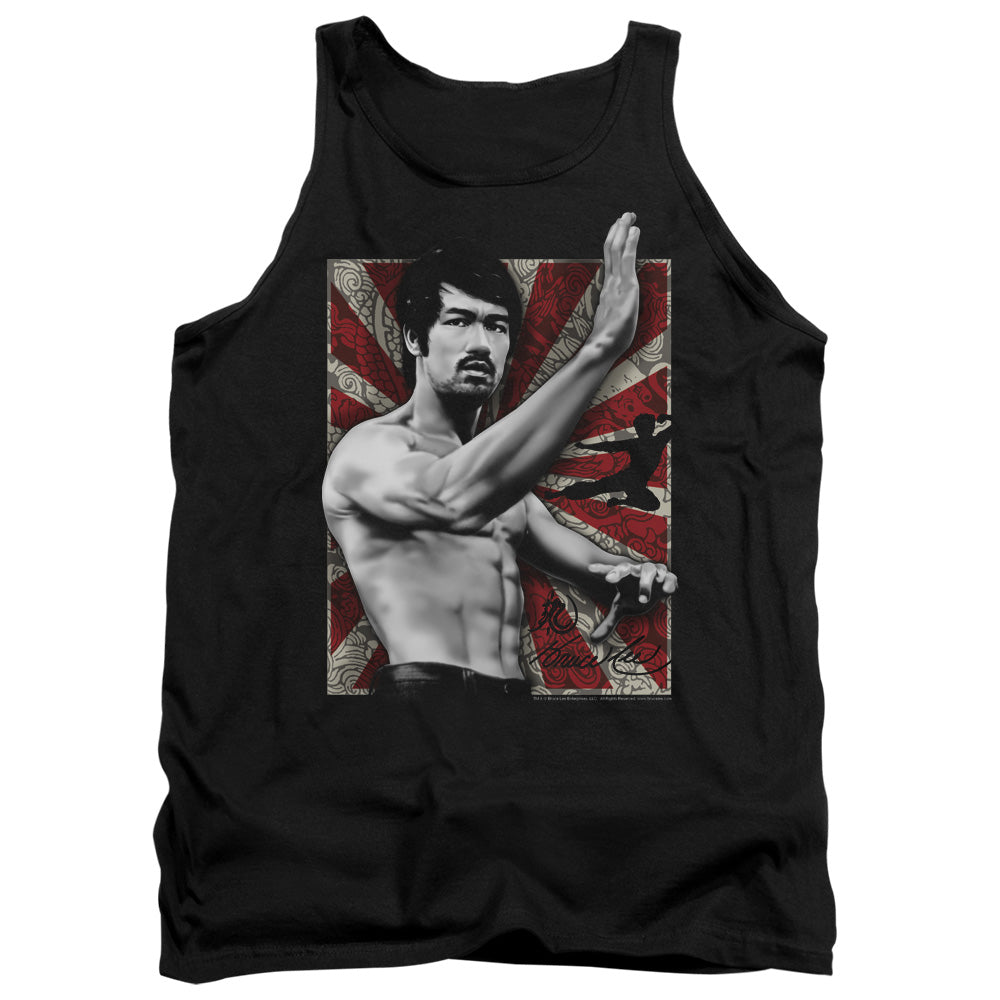 AN OFFCIALLY LICENSED BRUCE LEE CONCENTRATE ADULT UNISEX TANK TOP BLACK