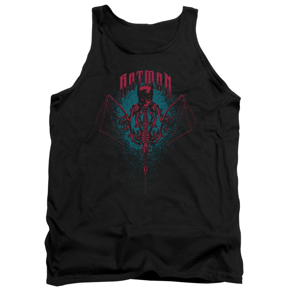 AN OFFCIALLY LICENSED BATMAN CARPE NOCTURN ADULT UNISEX TANK TOP BLACK