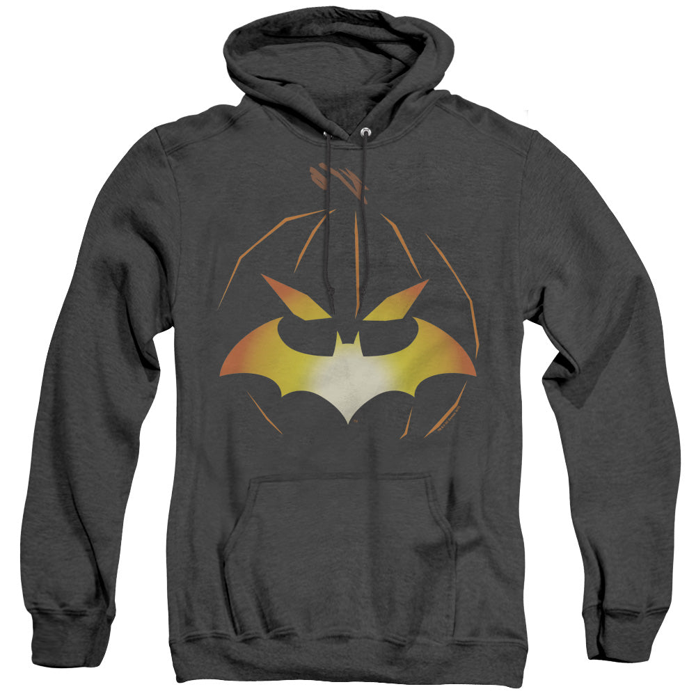 AN OFFCIALLY LICENSED BATMAN JACK OBAT ADULT UNISEX HEATHER PULLOVER HOODIE BLACK