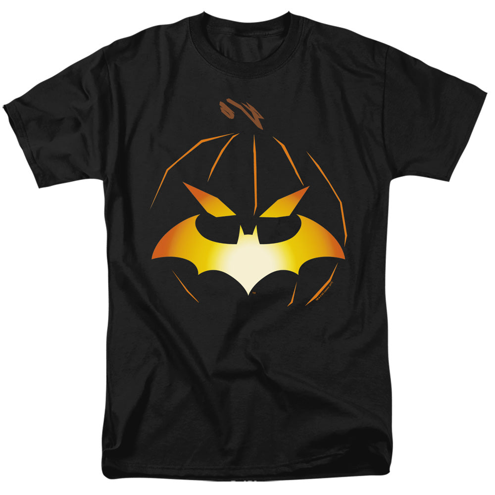 AN OFFCIALLY LICENSED BATMAN JACK OBAT MEN'S REGULAR FIT T-SHIRT BLACK