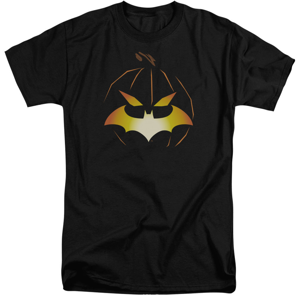 AN OFFCIALLY LICENSED BATMAN JACK OBAT MEN'S TALL FIT T-SHIRT BLACK