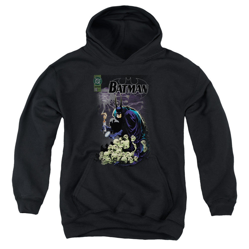AN OFFCIALLY LICENSED BATMAN COVER #516 YOUTH HOODIE BLACK