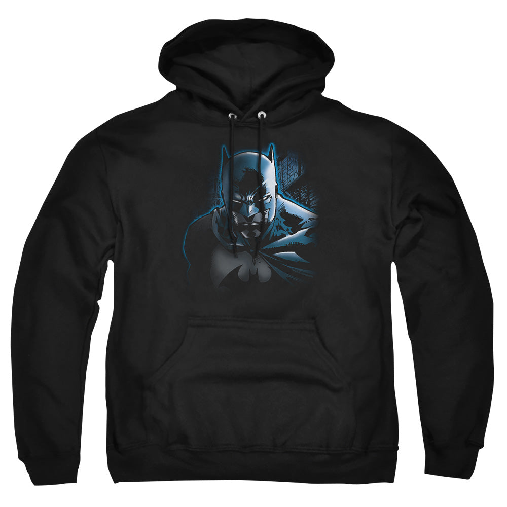 AN OFFCIALLY LICENSED BATMAN DONT MESS WITH THE BAT ADULT UNISEX PULLOVER HOODIE BLACK