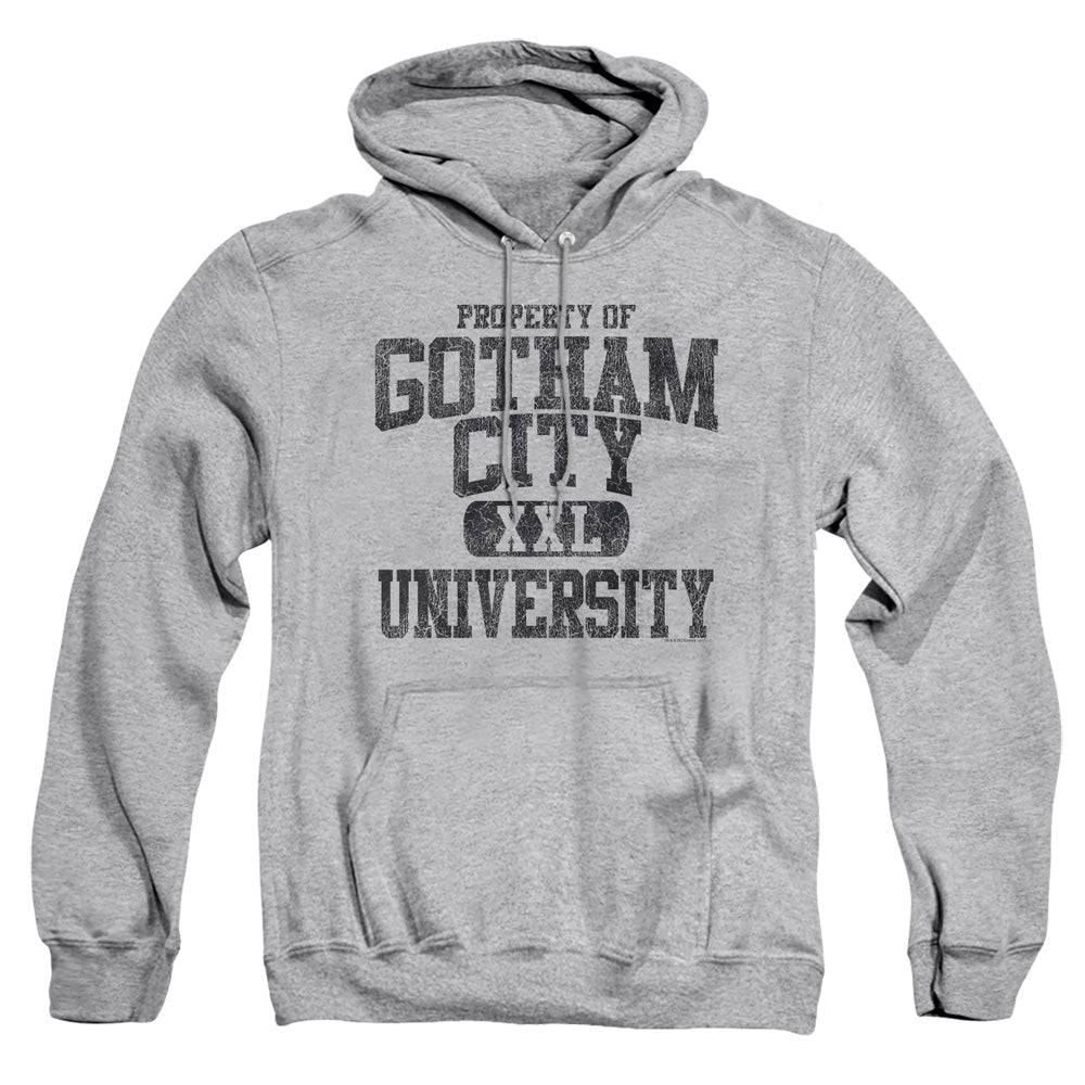 AN OFFCIALLY LICENSED BATMAN PROPERTY OF GCU ADULT UNISEX PULLOVER HOODIE ATHLETIC HEATHER