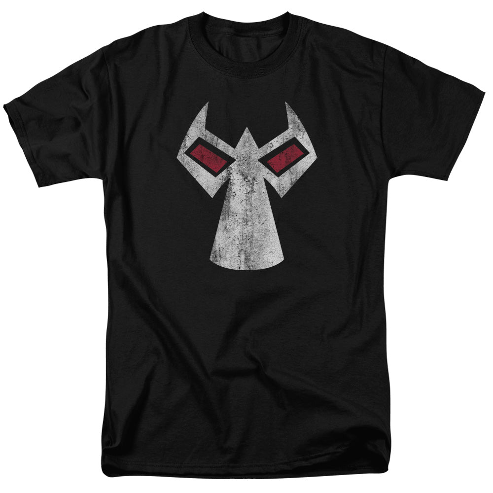 AN OFFCIALLY LICENSED BATMAN BANE MASK MEN'S REGULAR FIT T-SHIRT BLACK