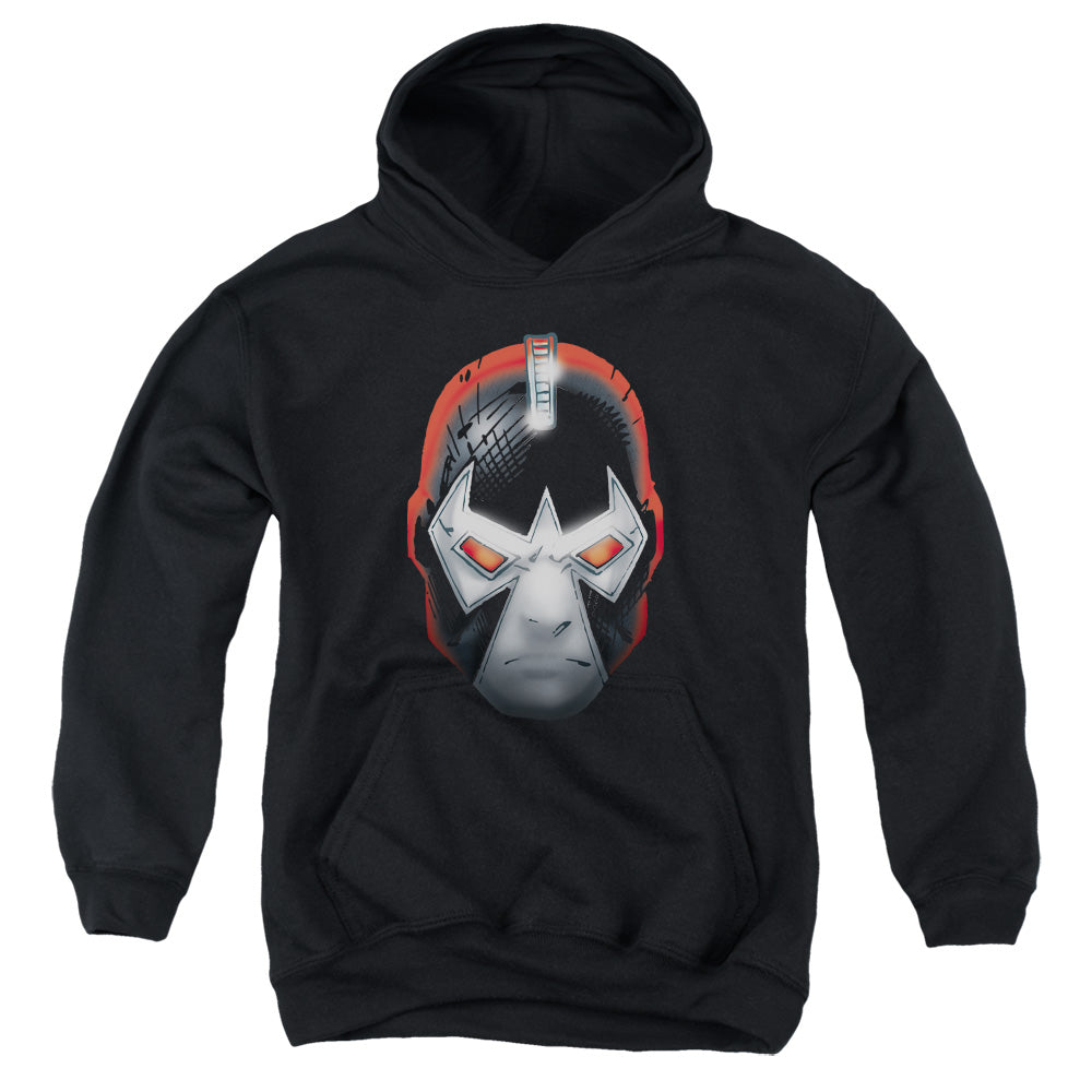 AN OFFCIALLY LICENSED BATMAN BANE HEAD YOUTH HOODIE BLACK