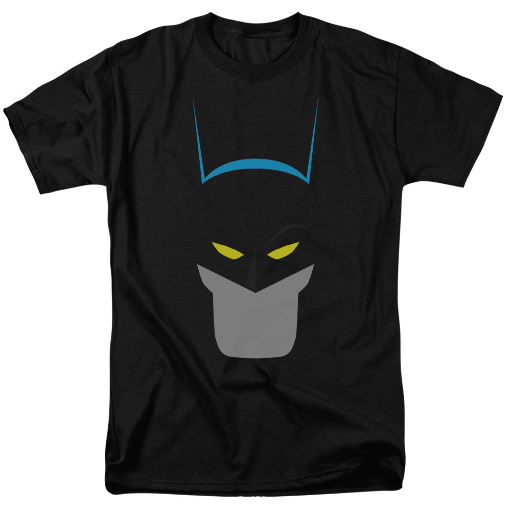 AN OFFCIALLY LICENSED BATMAN SIMPLIFIED MEN'S REGULAR FIT T-SHIRT BLACK