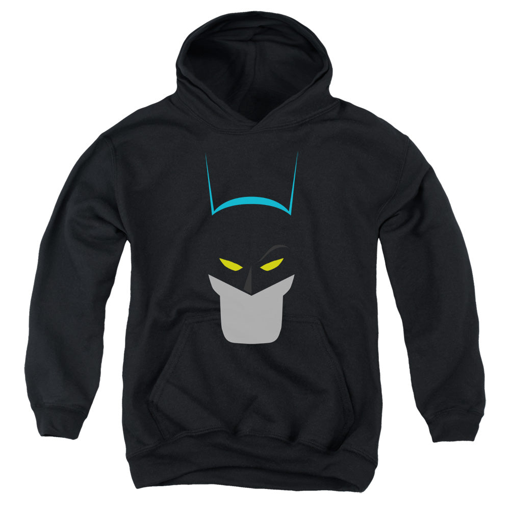 AN OFFCIALLY LICENSED BATMAN SIMPLIFIED YOUTH HOODIE BLACK