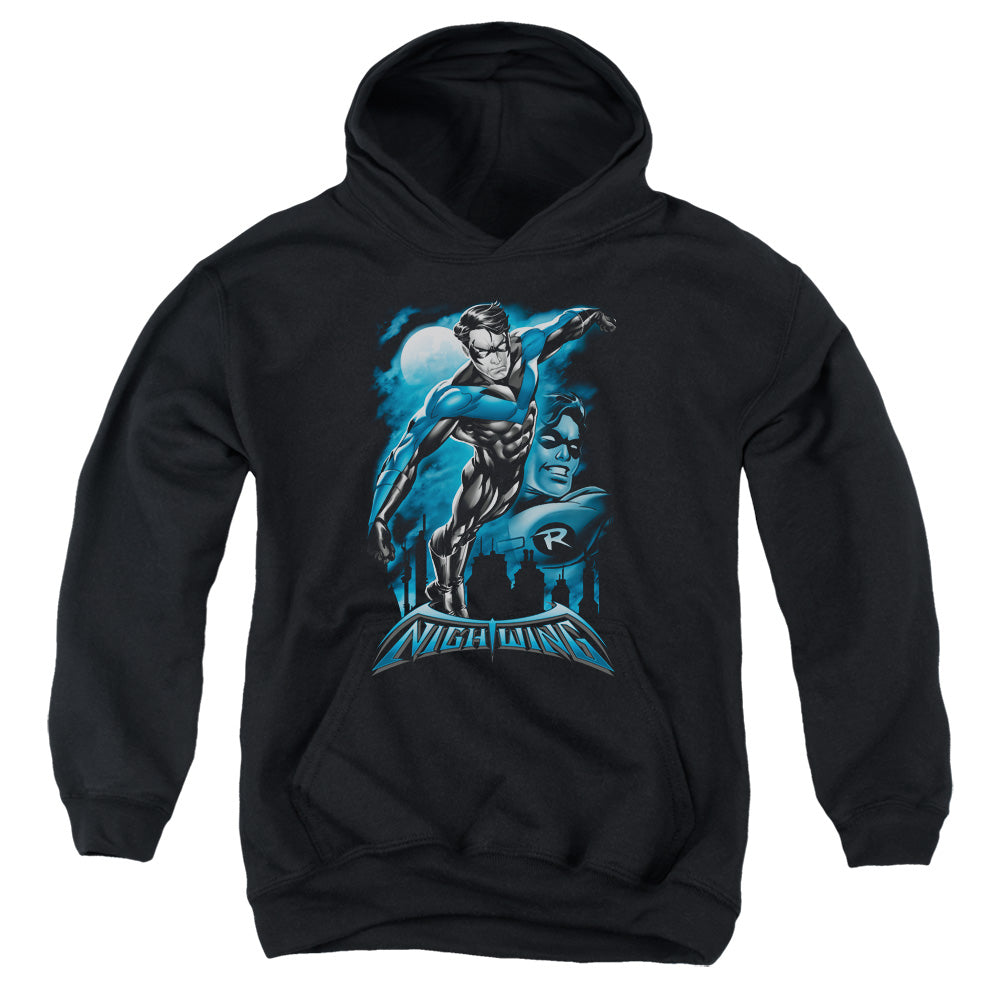 AN OFFCIALLY LICENSED BATMAN ALL GROWN UP YOUTH HOODIE BLACK
