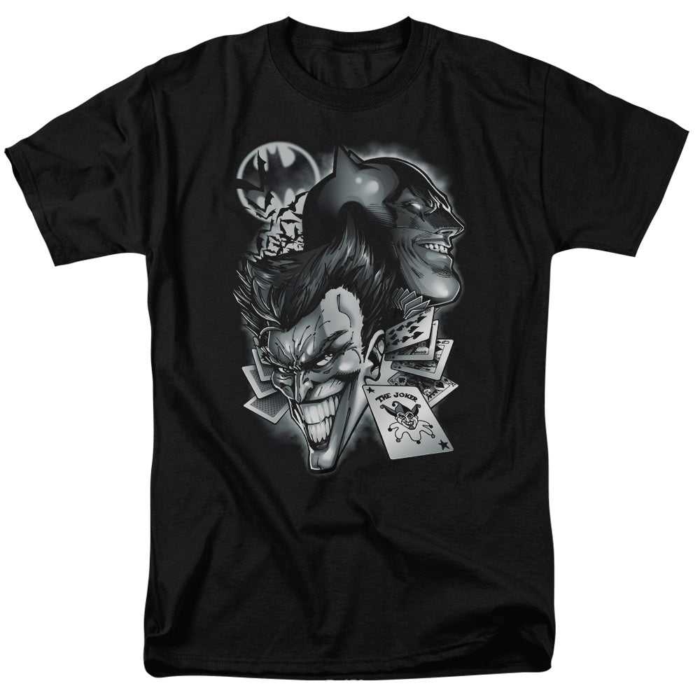 AN OFFCIALLY LICENSED BATMAN ARCHENEMIES MEN'S REGULAR FIT T-SHIRT BLACK