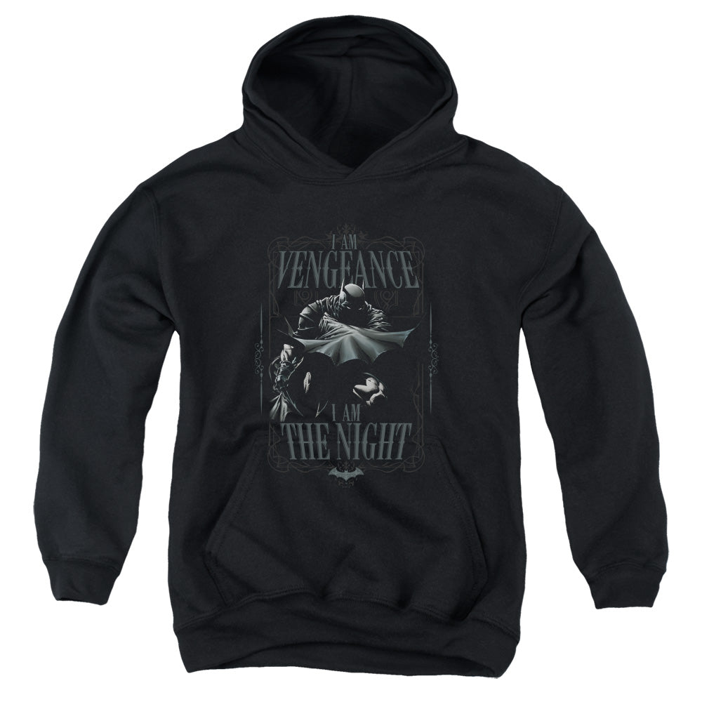 AN OFFCIALLY LICENSED BATMAN I AM YOUTH HOODIE BLACK