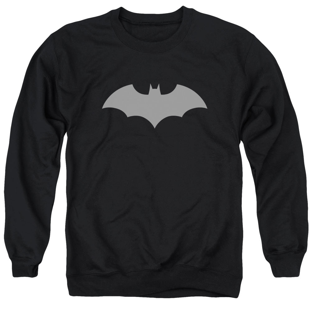 AN OFFCIALLY LICENSED BATMAN 52 BLACK ADULT UNISEX CREWNECK SWEATSHIRT BLACK