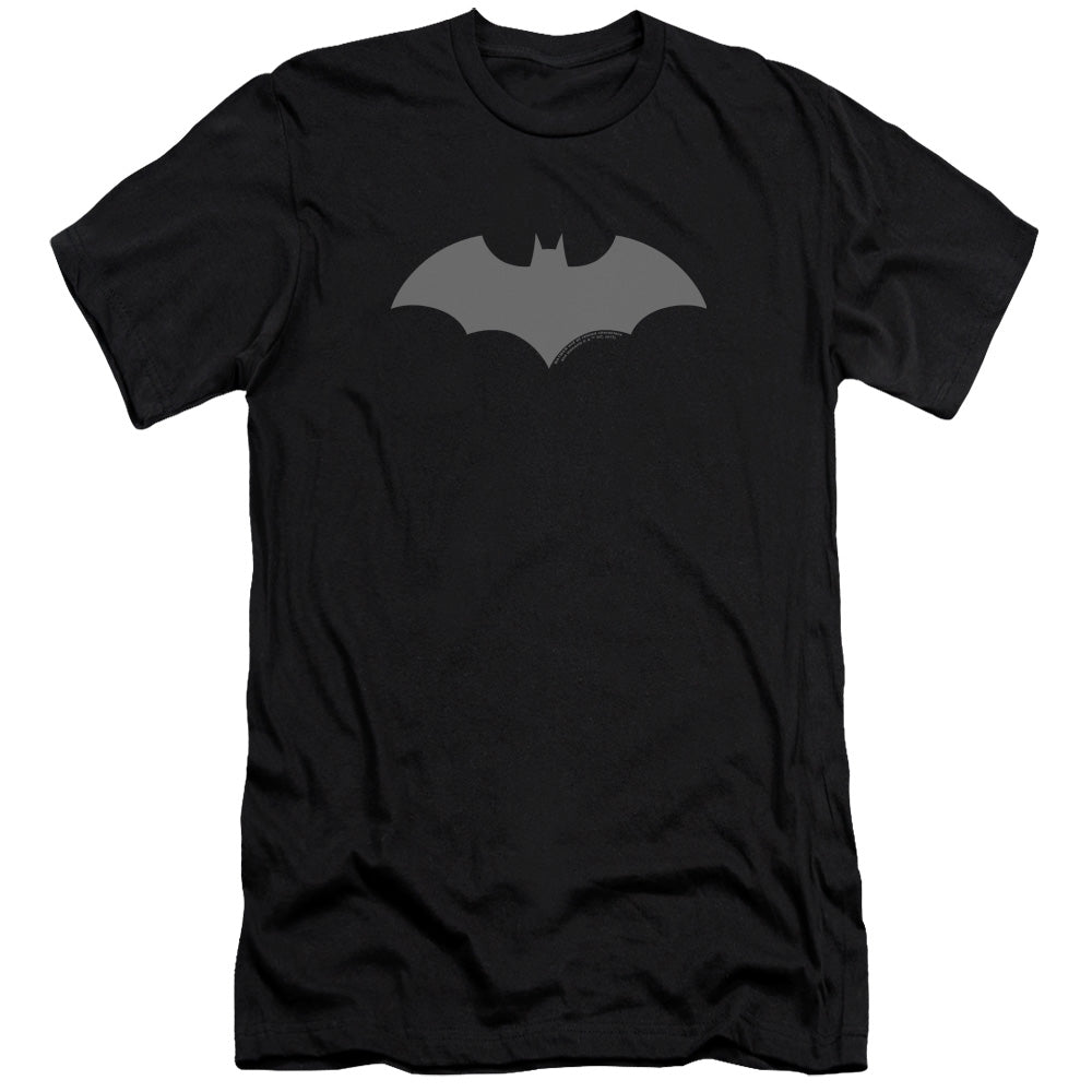 AN OFFCIALLY LICENSED BATMAN 52 BLACK MEN'S PREMIUM SLIM FIT T-SHIRT BLACK