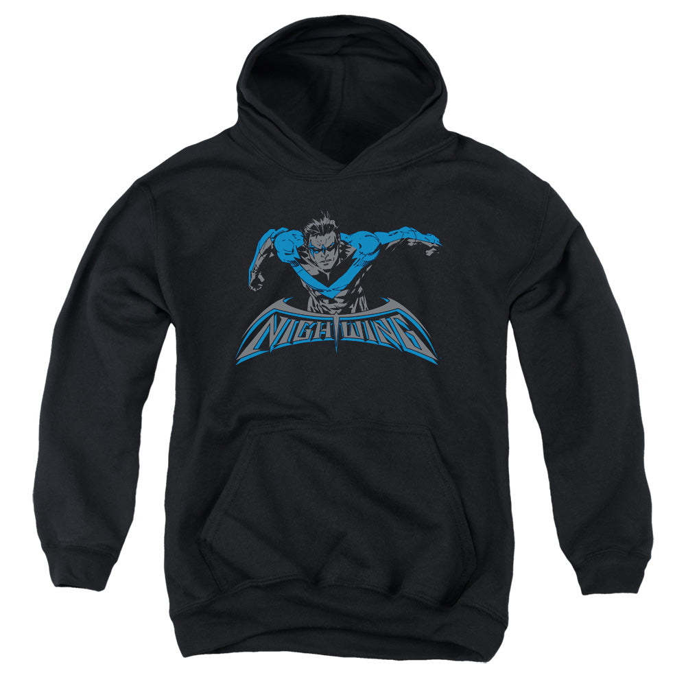 AN OFFCIALLY LICENSED BATMAN WING OF THE NIGHT YOUTH HOODIE BLACK
