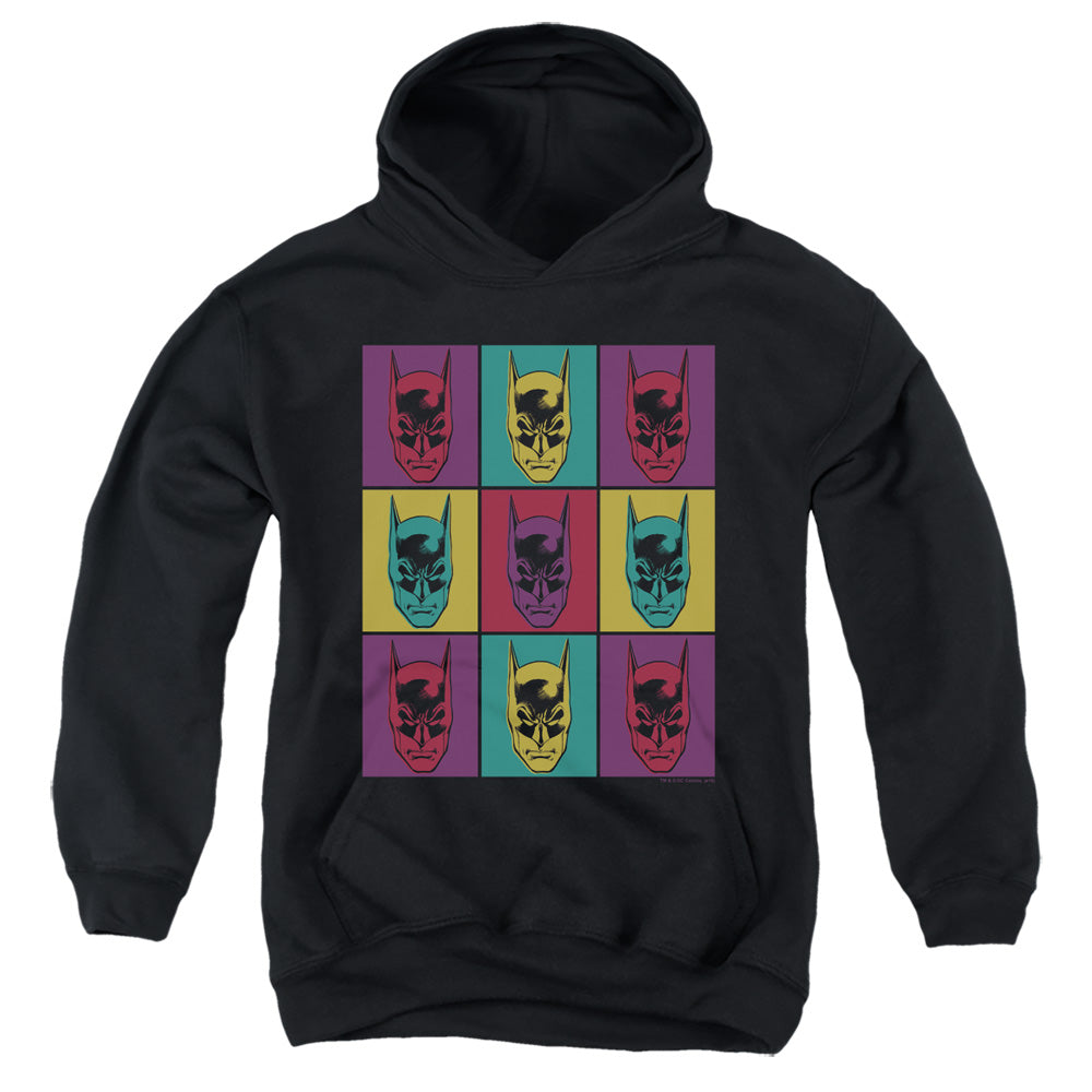 AN OFFCIALLY LICENSED BATMAN WARHOL BATMAN YOUTH HOODIE BLACK