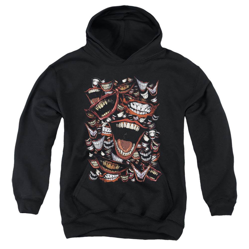 AN OFFCIALLY LICENSED BATMAN FAMOUS WRETCH YOUTH HOODIE BLACK
