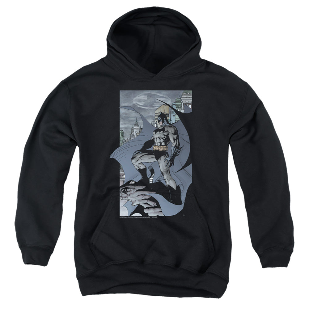 AN OFFCIALLY LICENSED BATMAN THIS IS MY CITY YOUTH HOODIE BLACK
