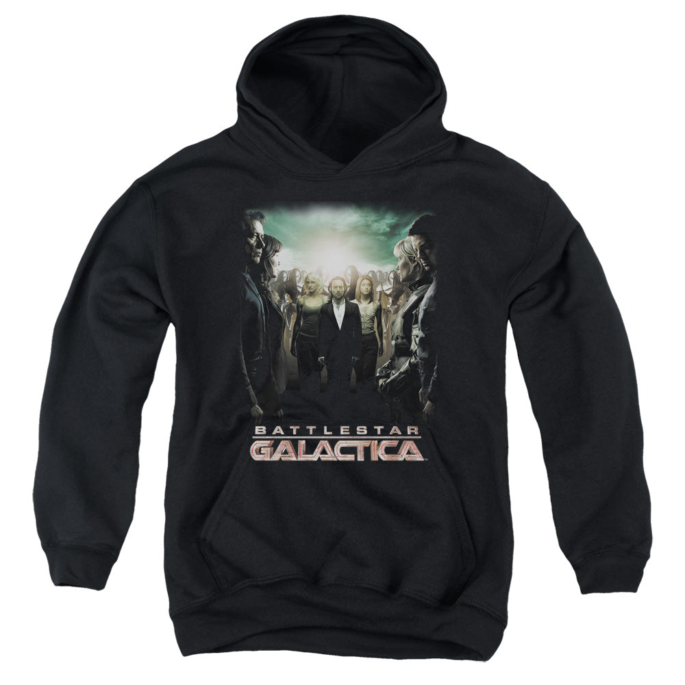 AN OFFCIALLY LICENSED BSG CROSSROADS YOUTH HOODIE BLACK