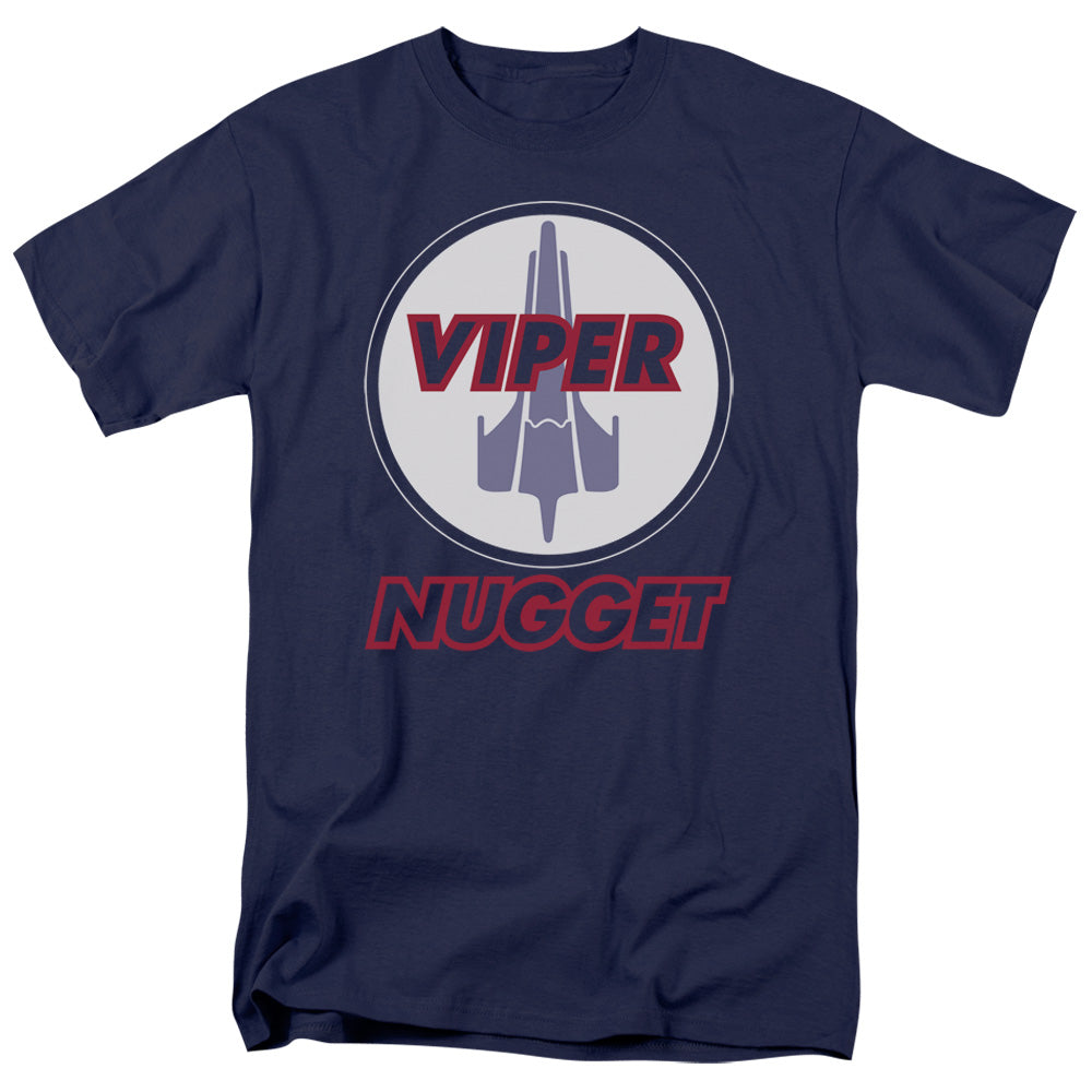 AN OFFCIALLY LICENSED BSG NUGGET MEN'S REGULAR FIT T-SHIRT NAVY