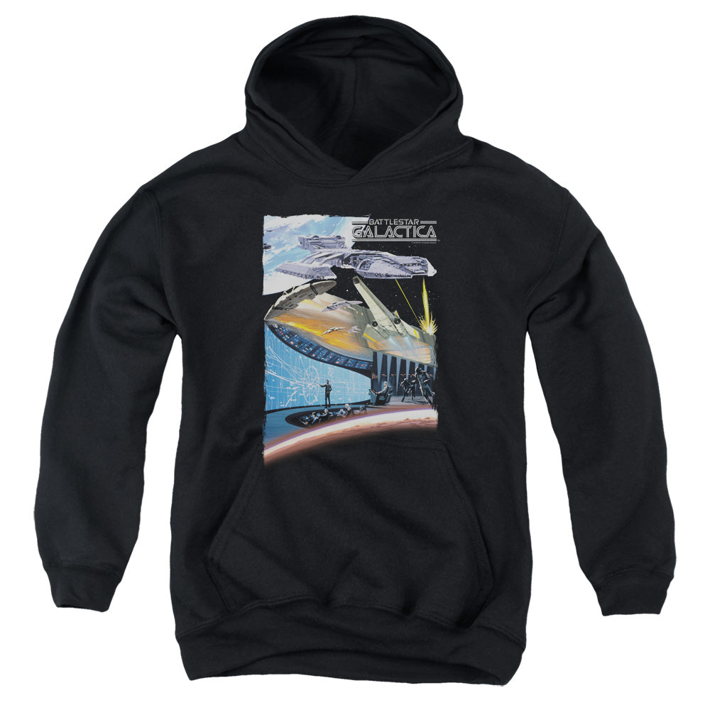 AN OFFCIALLY LICENSED BSG CONCEPT ART YOUTH HOODIE BLACK