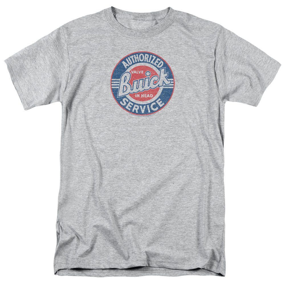 AN OFFCIALLY LICENSED BUICK AUTHORIZED SERVICE MEN'S REGULAR FIT T-SHIRT ATHLETIC HEATHER