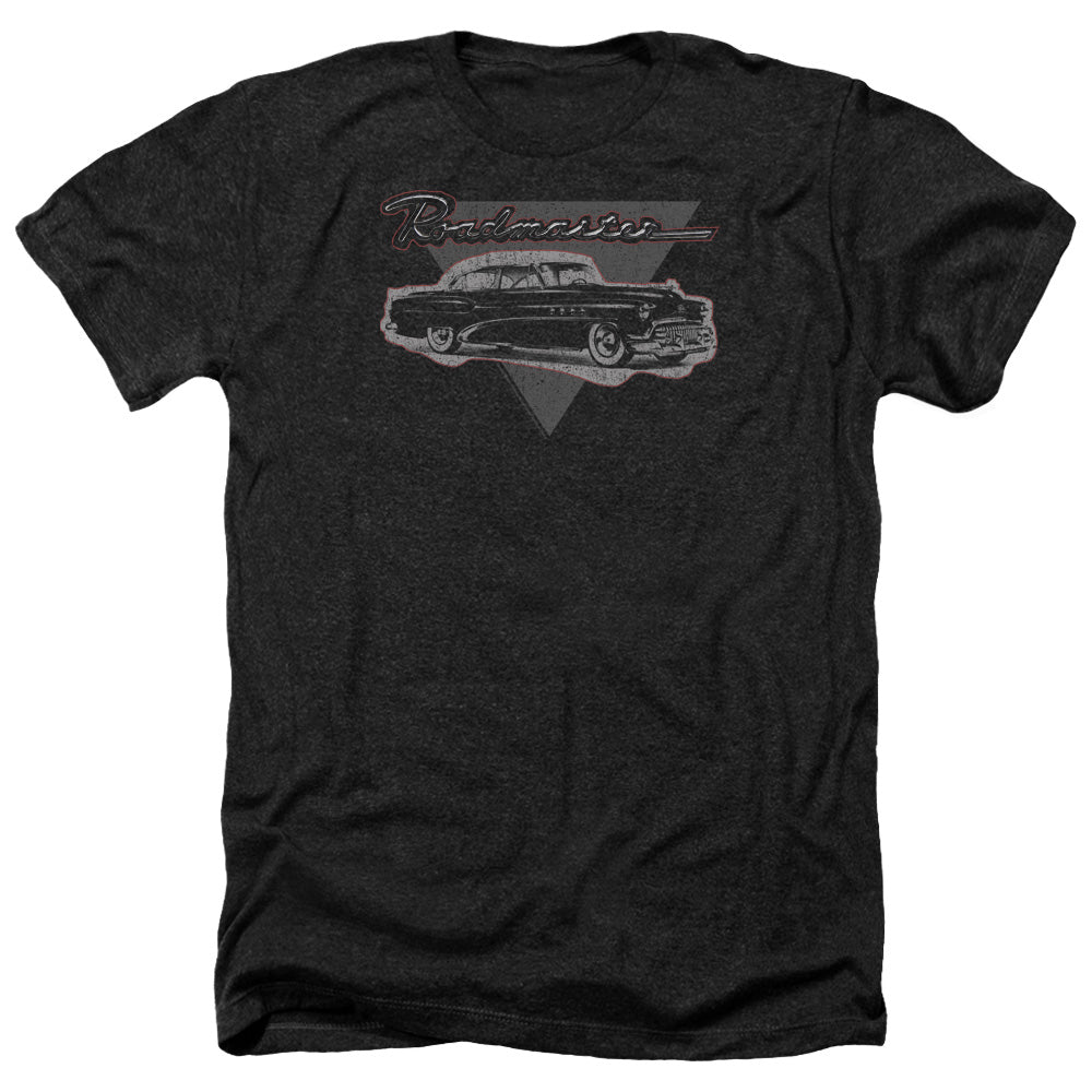 AN OFFCIALLY LICENSED BUICK 1952 ROADMASTER MEN'S HEATHER T-SHIRT CHARCOAL