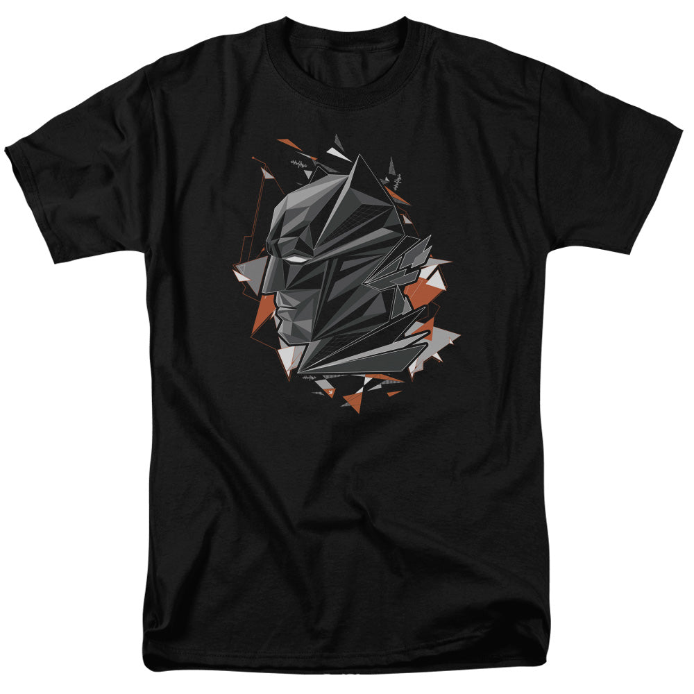 AN OFFCIALLY LICENSED BATMAN V SUPERMAN BAT HEAD TECH MEN'S REGULAR FIT T-SHIRT BLACK