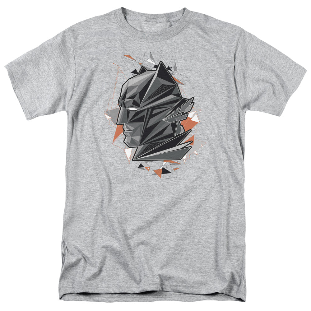 AN OFFCIALLY LICENSED BATMAN VS SUPERMAN DAWN MEN'S REGULAR FIT T-SHIRT ATHLETIC HEATHER