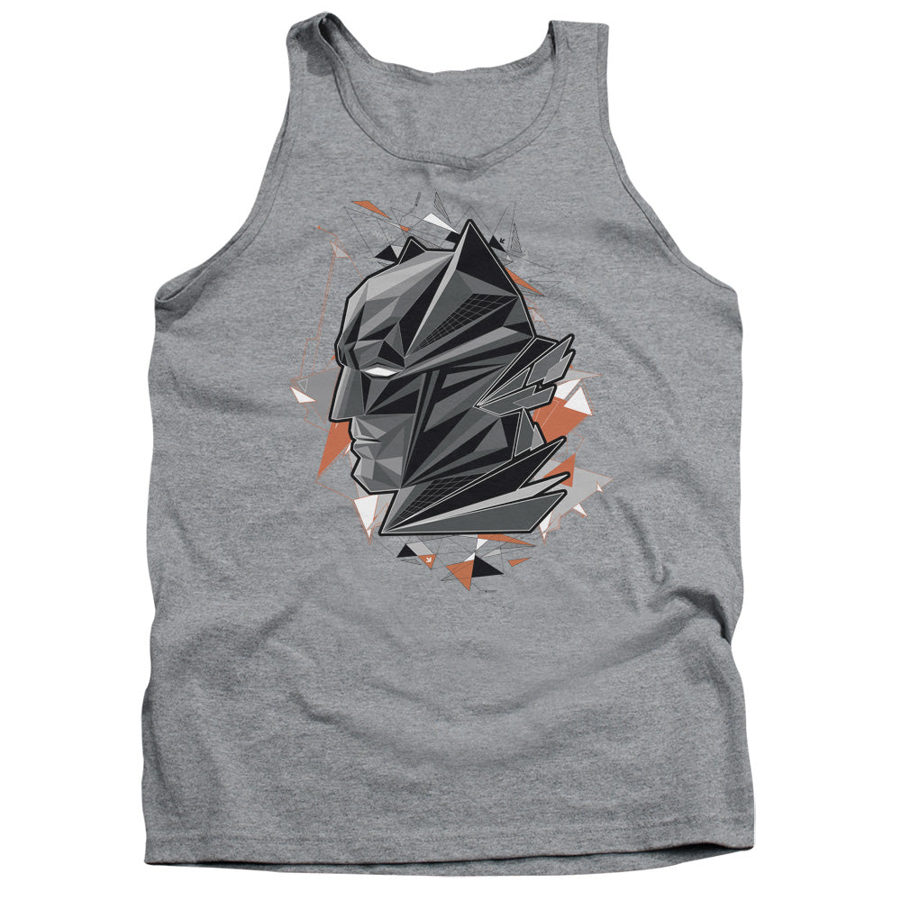 AN OFFCIALLY LICENSED BATMAN VS SUPERMAN DAWN ADULT UNISEX TANK TOP ATHLETIC HEATHER