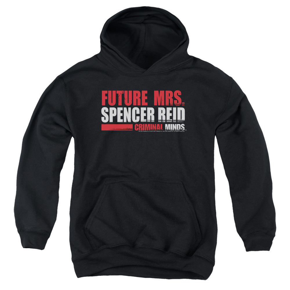 AN OFFCIALLY LICENSED CRIMINAL MINDS FUTURE BRIDE YOUTH HOODIE BLACK