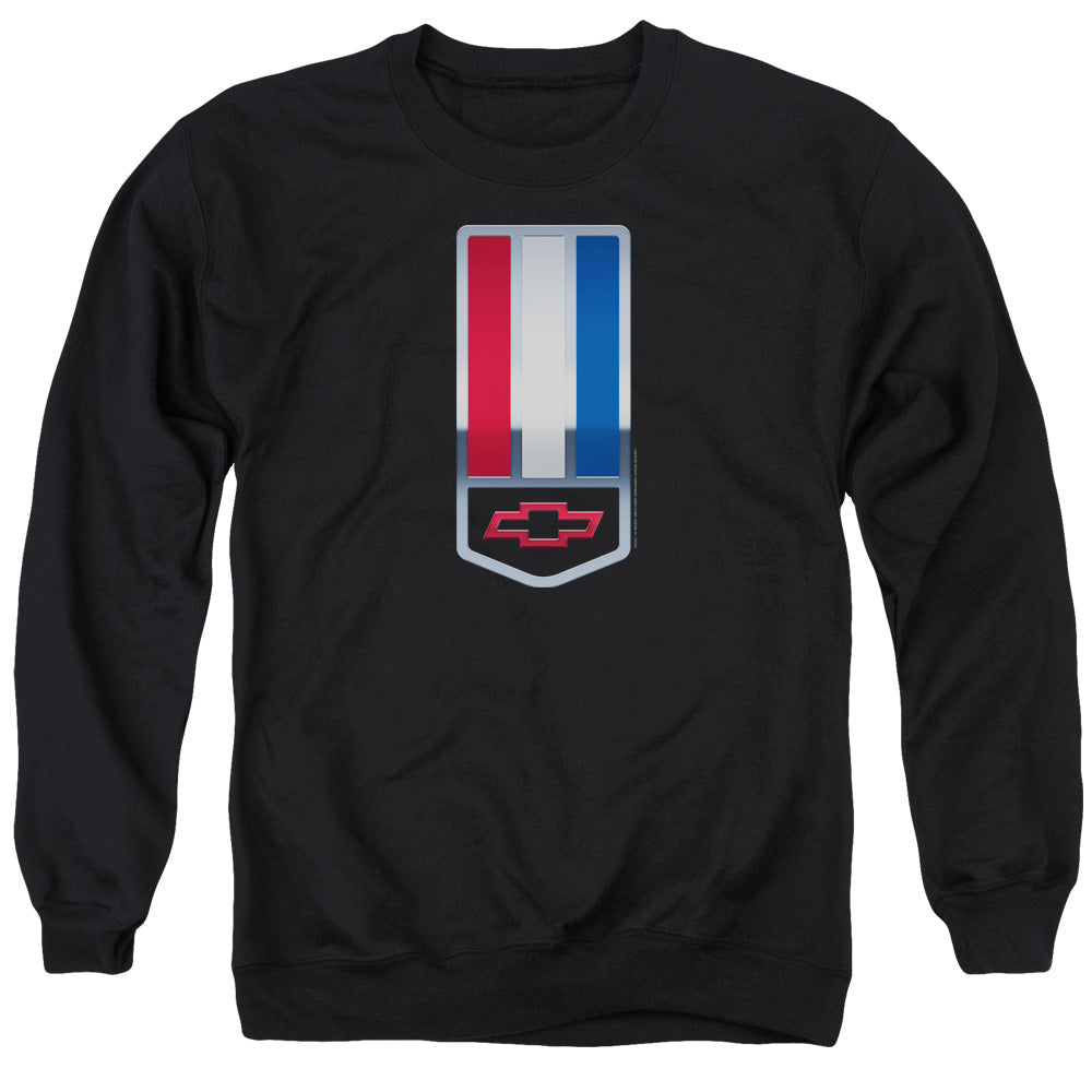 AN OFFCIALLY LICENSED CHEVROLET 1998 CAMARO NAMEPLATE ADULT UNISEX CREWNECK SWEATSHIRT BLACK