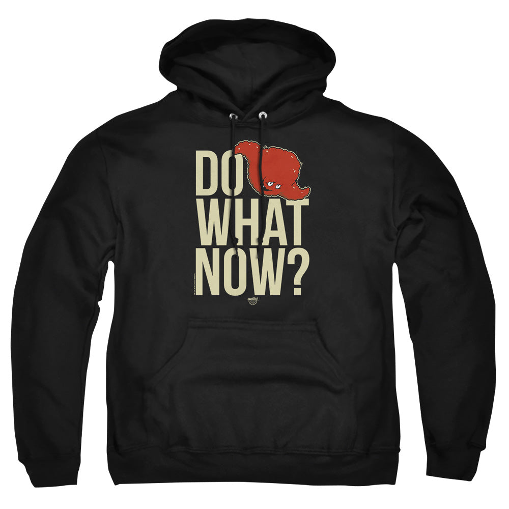 AN OFFCIALLY LICENSED AQUA TEEN HUNGER FORCE GROUP TILES ADULT UNISEX PULLOVER HOODIE BLACK
