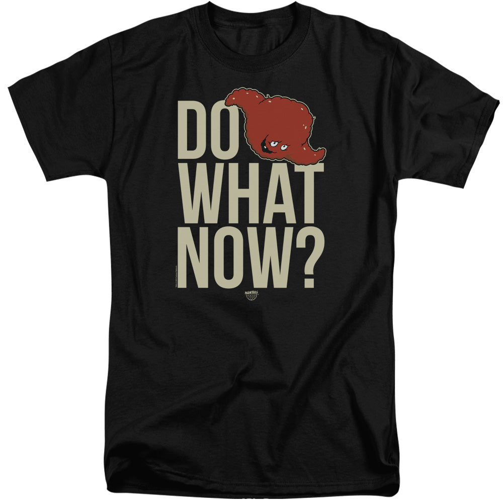 AN OFFCIALLY LICENSED AQUA TEEN HUNGER FORCE GROUP TILES MEN'S TALL FIT T-SHIRT BLACK