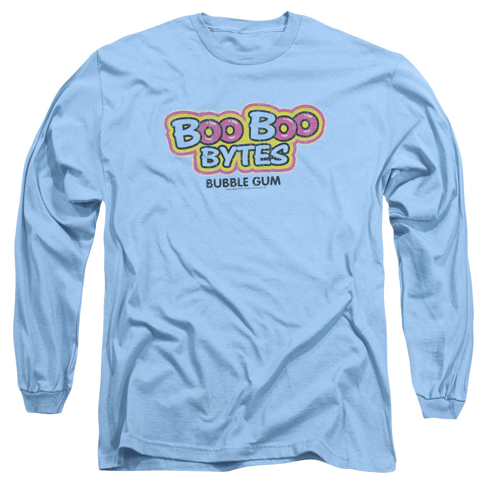 AN OFFCIALLY LICENSED DUBBLE BUBBLE BOO BOO MEN'S LONG SLEEVE T-SHIRT CAROLINA BLUE