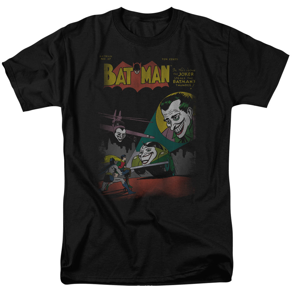 AN OFFCIALLY LICENSED DC WRONG SIGNAL MEN'S REGULAR FIT T-SHIRT BLACK
