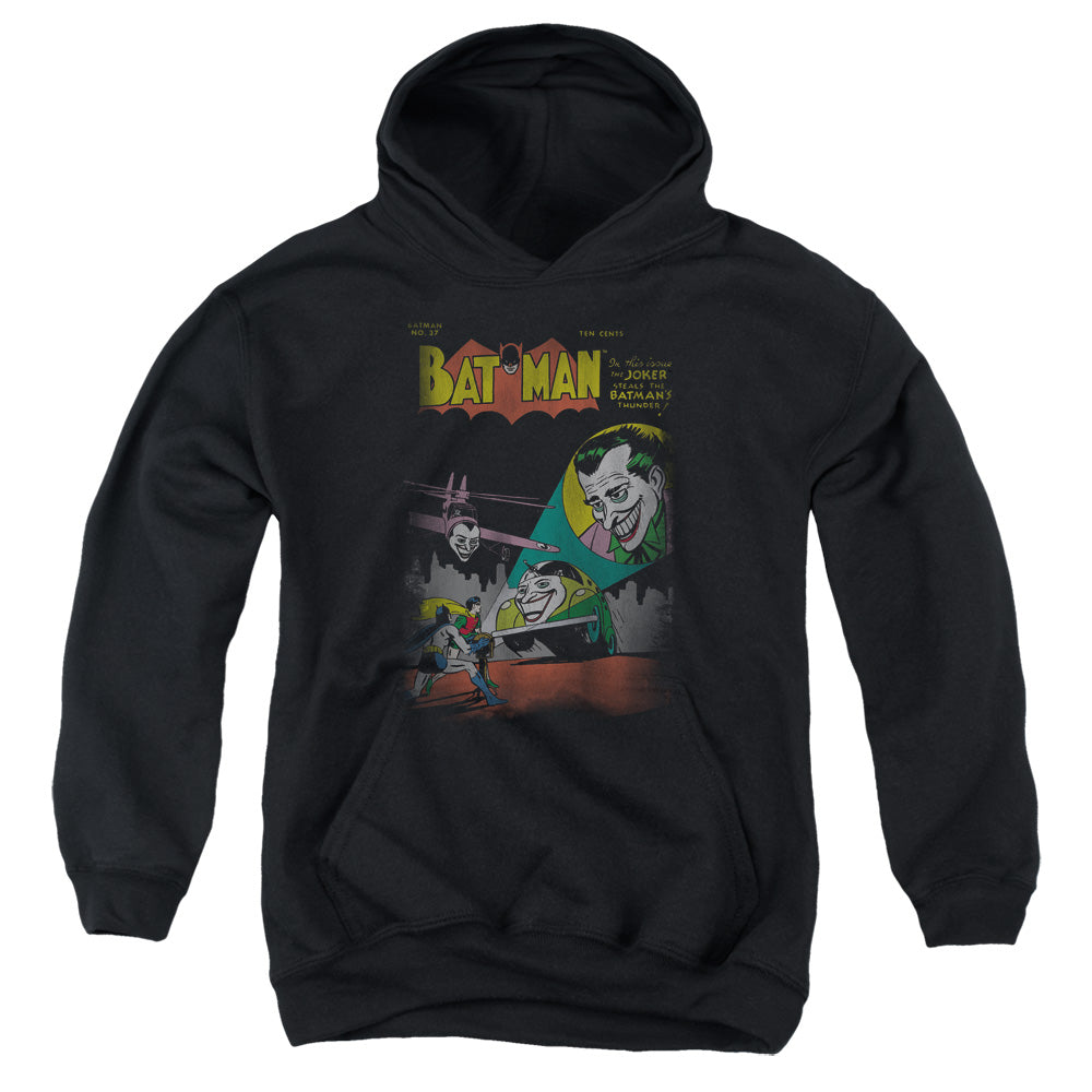 AN OFFCIALLY LICENSED DC WRONG SIGNAL YOUTH HOODIE BLACK