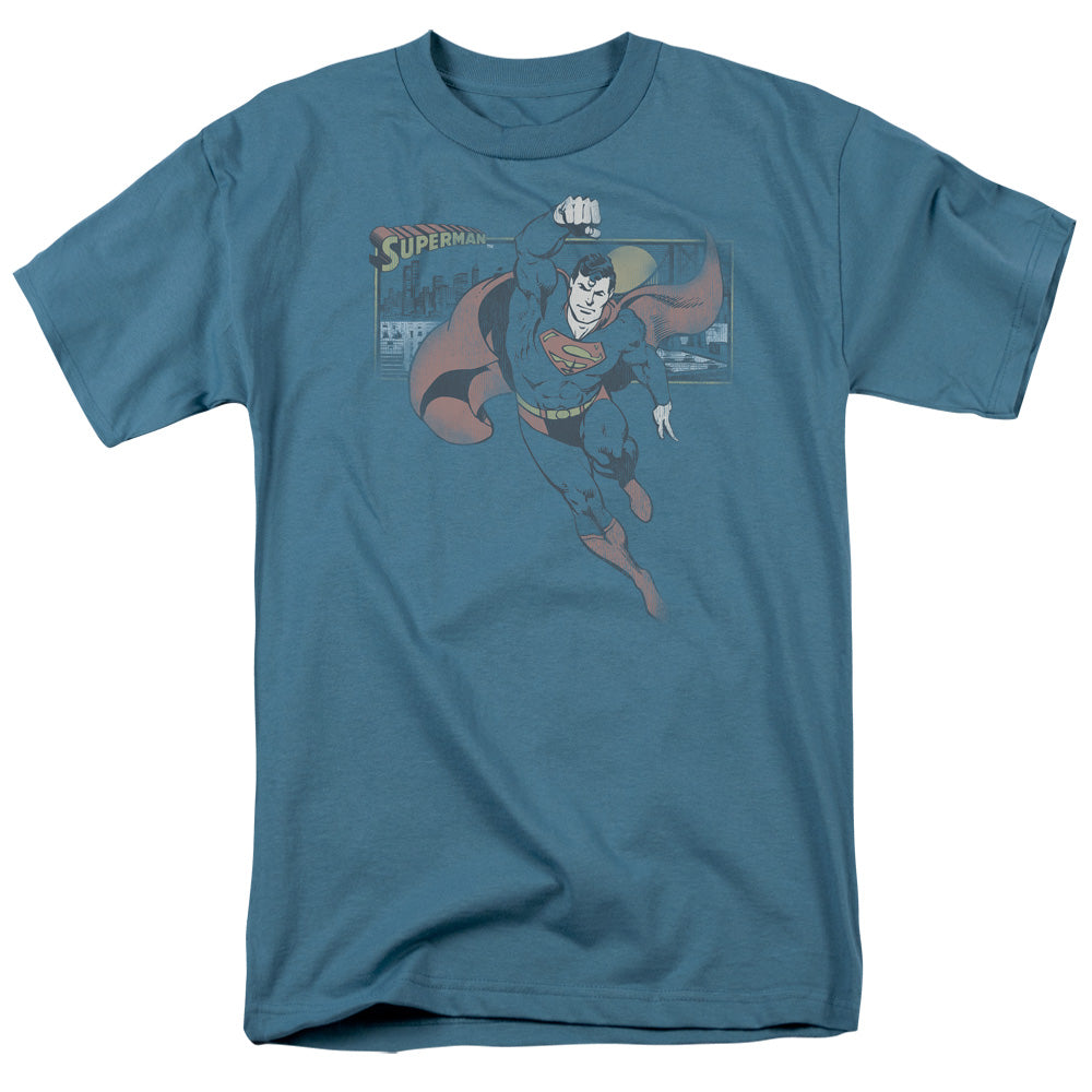 AN OFFCIALLY LICENSED DC THIS IS A JOB FOR MEN'S REGULAR FIT T-SHIRT SLATE